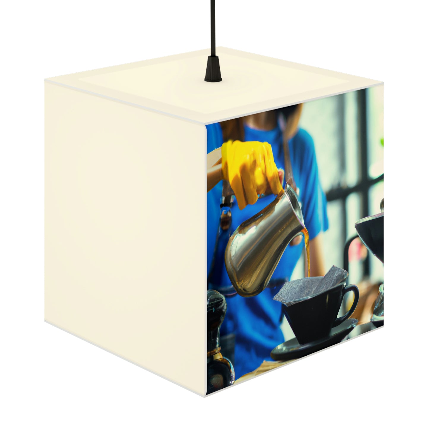 "A Cup of Courage" - Die Alien Light Cube Lampe