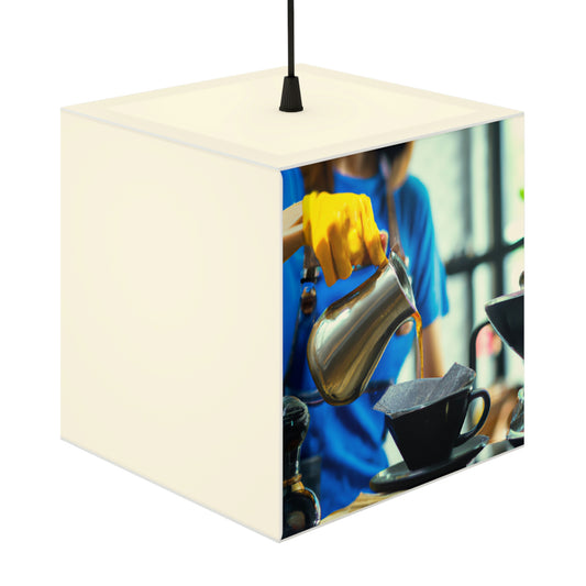 "A Cup of Courage" - The Alien Light Cube Lamp
