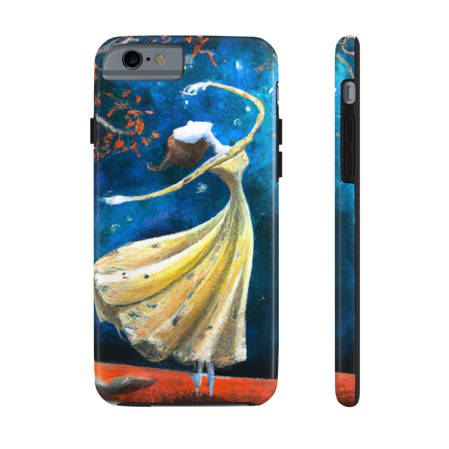 "A Starlight Ballerina" - Die Alien Tough Phone Cases