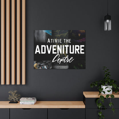 "World Perceptions Through Adventure and Exploration" - Canvas