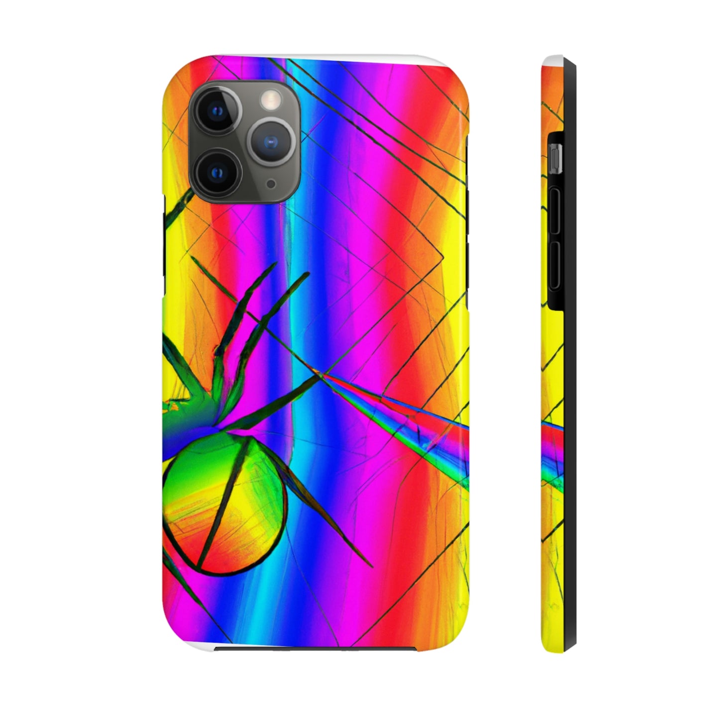 "A Spinnerette's Prismatic Web" - The Alien Tough Phone Cases