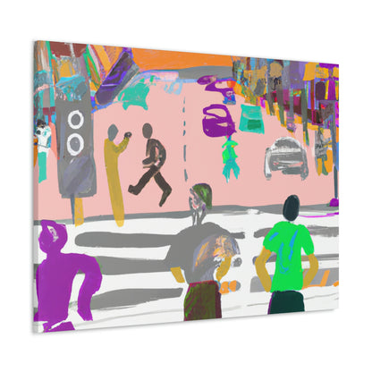 "Los sonidos del verano: una sinfonía de las calles de la ciudad" - Canvas