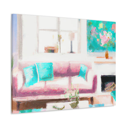 "Home Life in Art: Capture the Essence of Your Space" - Leinwand