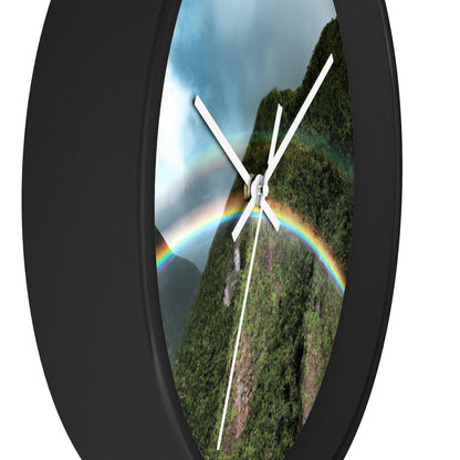 The Rainbow Gateway - The Alien Wall Clock