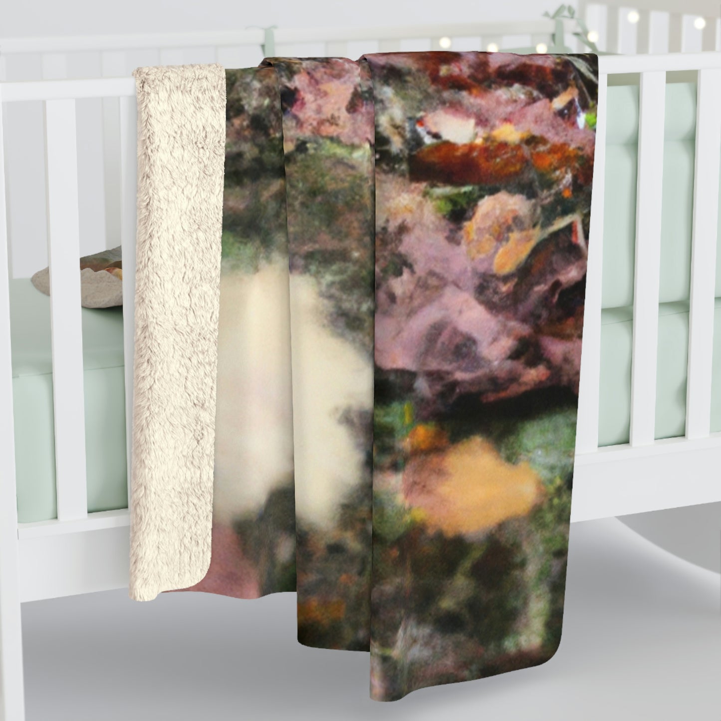 "Autumn's Forgotten Mystery" - The Alien Sherpa Fleece Blanket