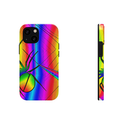 "A Spinnerette's Prismatic Web" - The Alien Tough Phone Cases