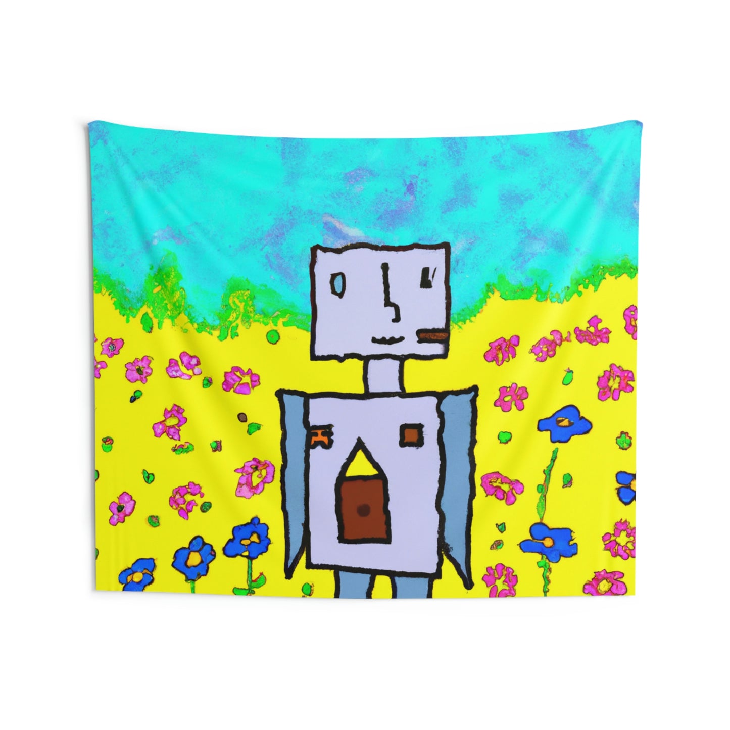 "A Small Miracle in a Sea of Flowers" - The Alien Wall Tapestries