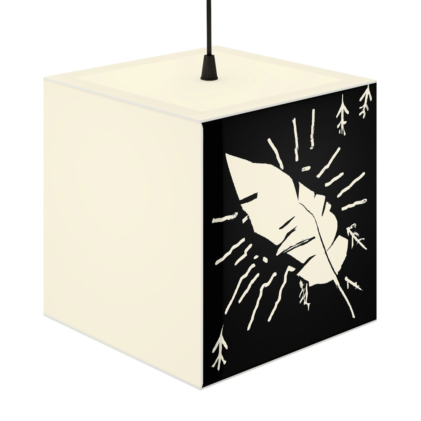 Lost in the Shadows: The White Feather's Journey - The Alien Light Cube Lamp