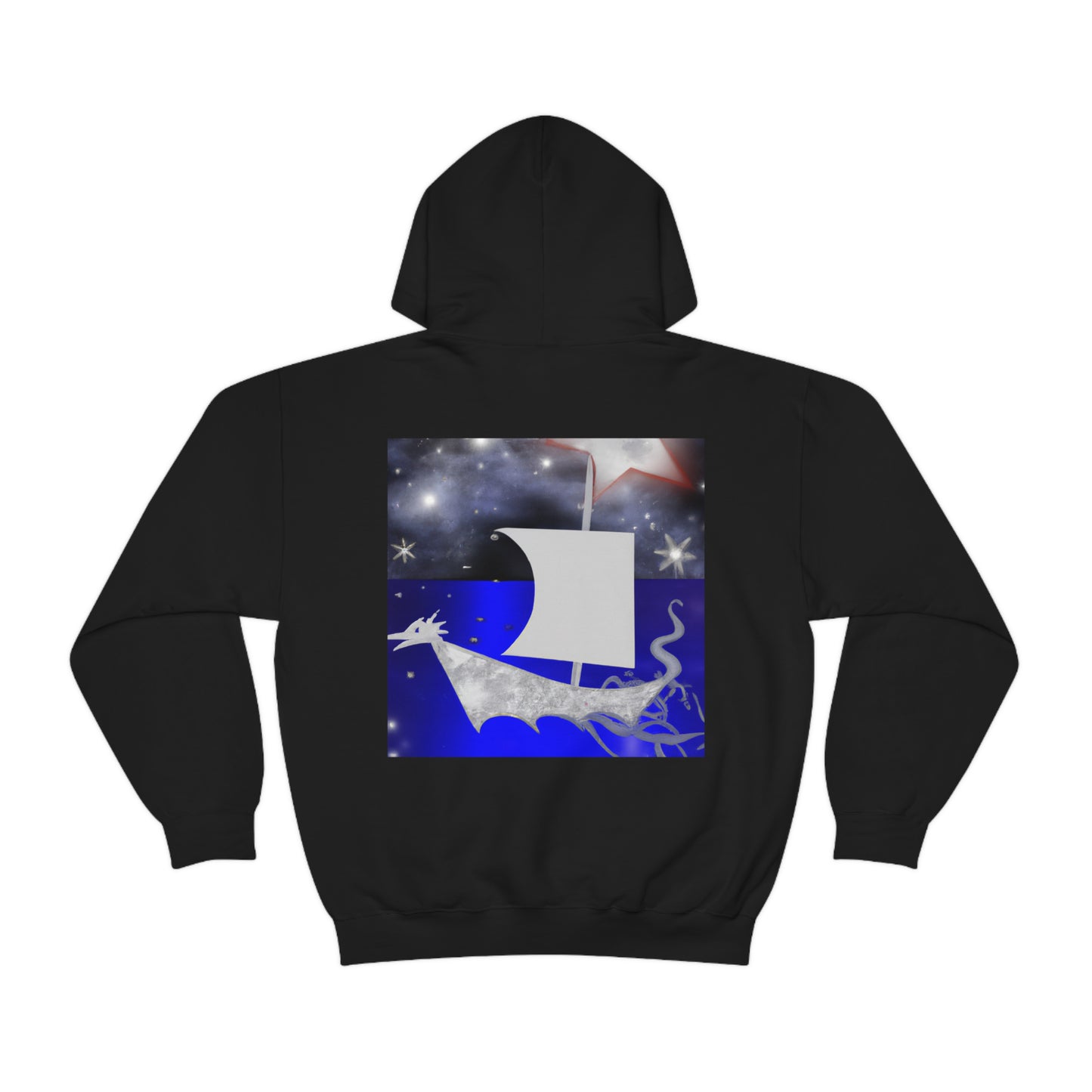 Illusion der Unendlichkeit: Eine kosmische Reise – The Alien Unisex Hoodie