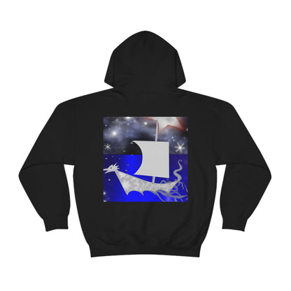 Illusion der Unendlichkeit: Eine kosmische Reise – The Alien Unisex Hoodie