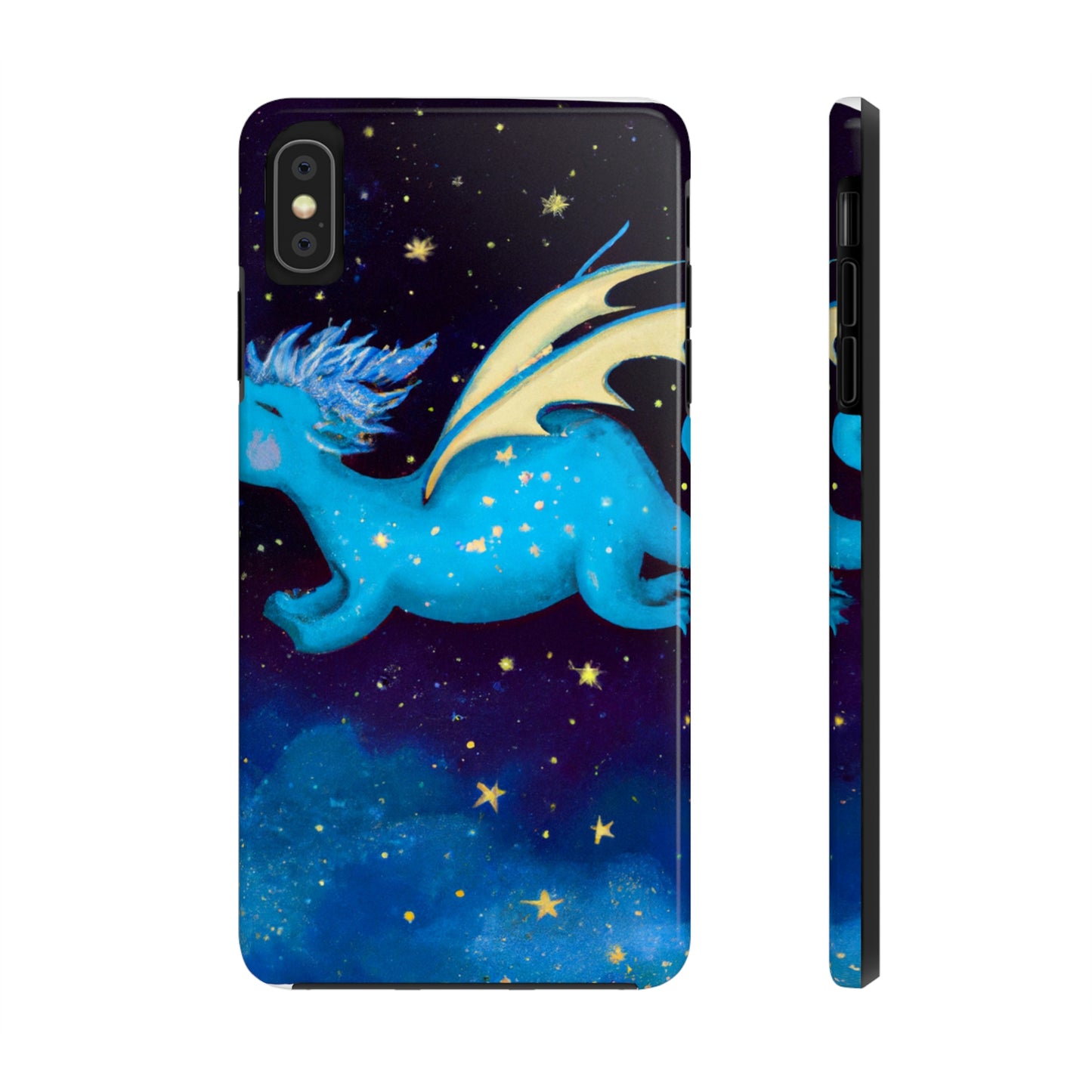 "Drifting Among the Stars: The Story of a Baby Dragon" - The Alien Tough Phone Cases