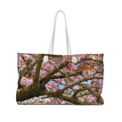 "A Blossoming Reflection" - Die Alien Weekender Bag