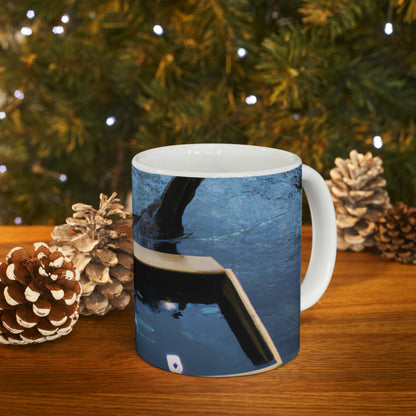 "The Floating Mystery Box" - The Alien Ceramic Mug 11 oz