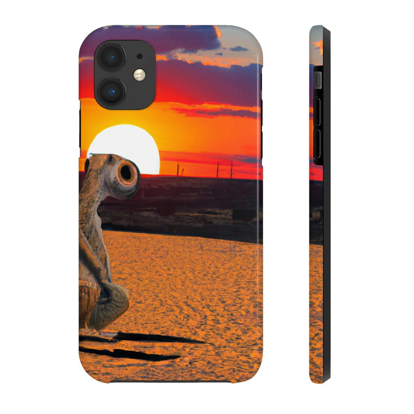 "Farewell to the Horizon" - Die Alien Tough Phone Cases