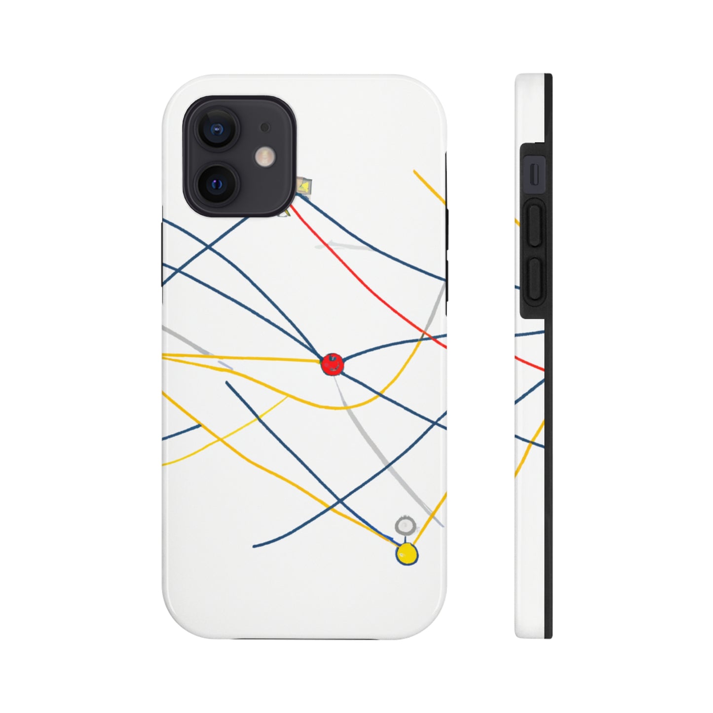 "Exploring the Dynamic Topology: Artful Visualization of a Network Structure." - The Alien Tough Phone Cases