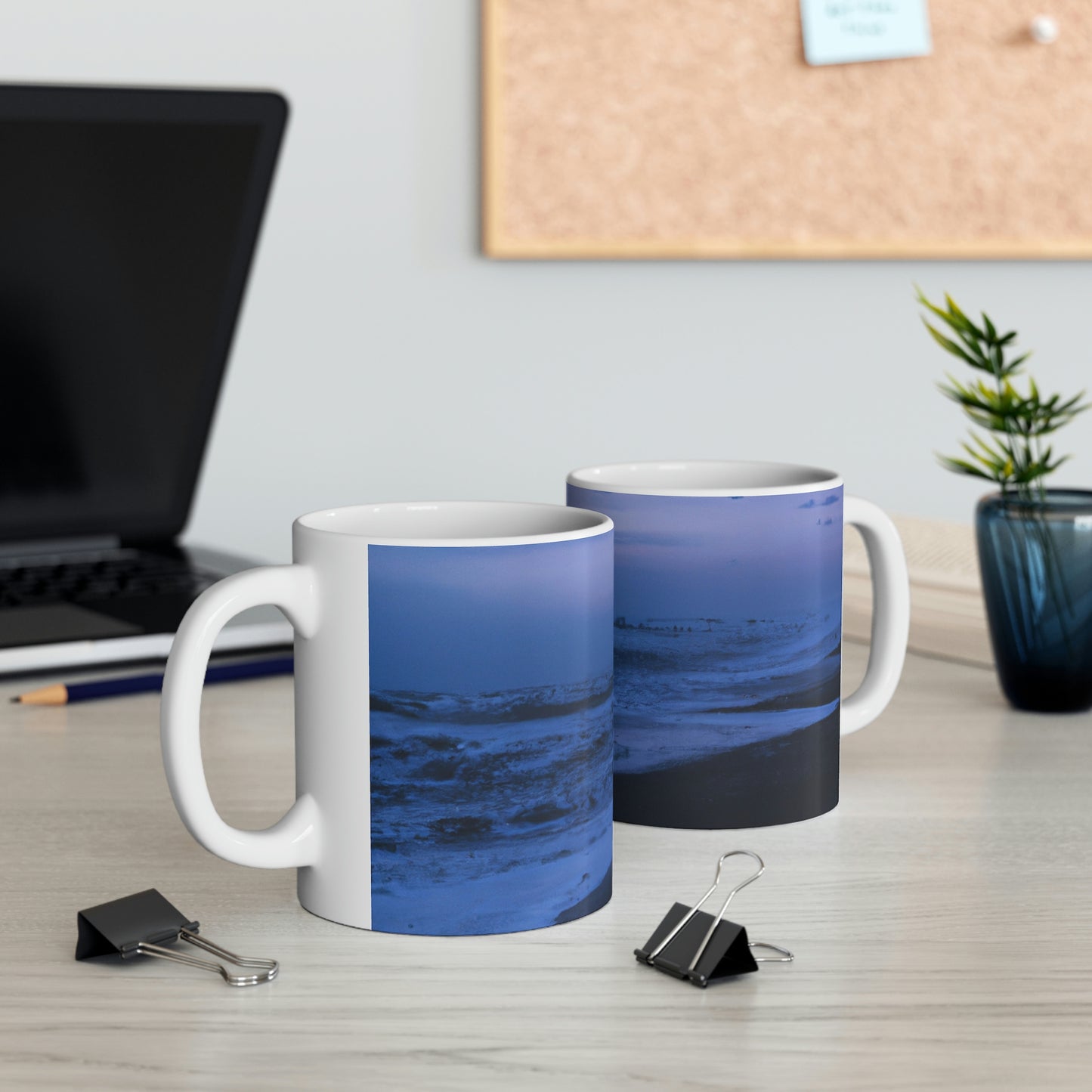 "The Dusky Horizon" - The Alien Ceramic Mug 11 oz