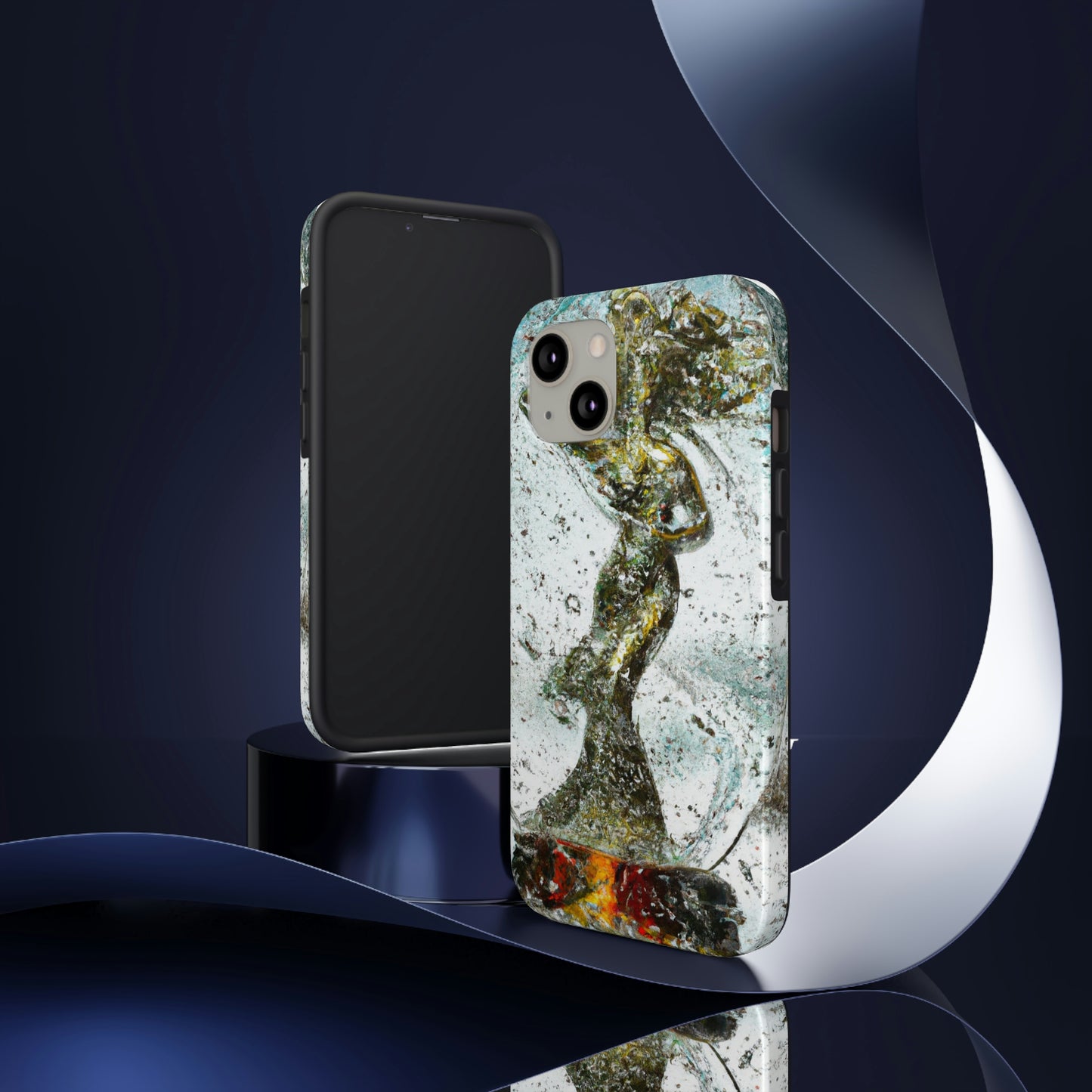 Frostiges Feuerwerk. - Die Alien Tough Phone Cases