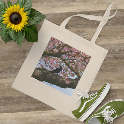 "A Blossoming Reflection" - The Alien Tote Bag