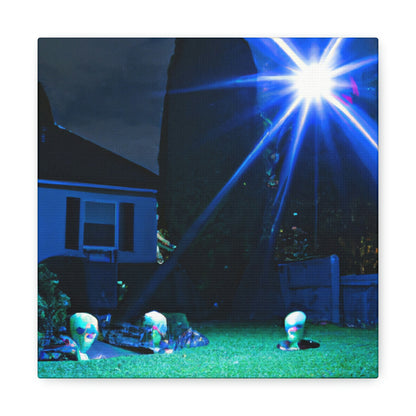 'Invasion der Suburban Suburbans' - The Alien Canva