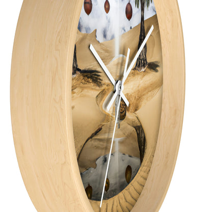 The Mirage of the Desert Sands - The Alien Wall Clock