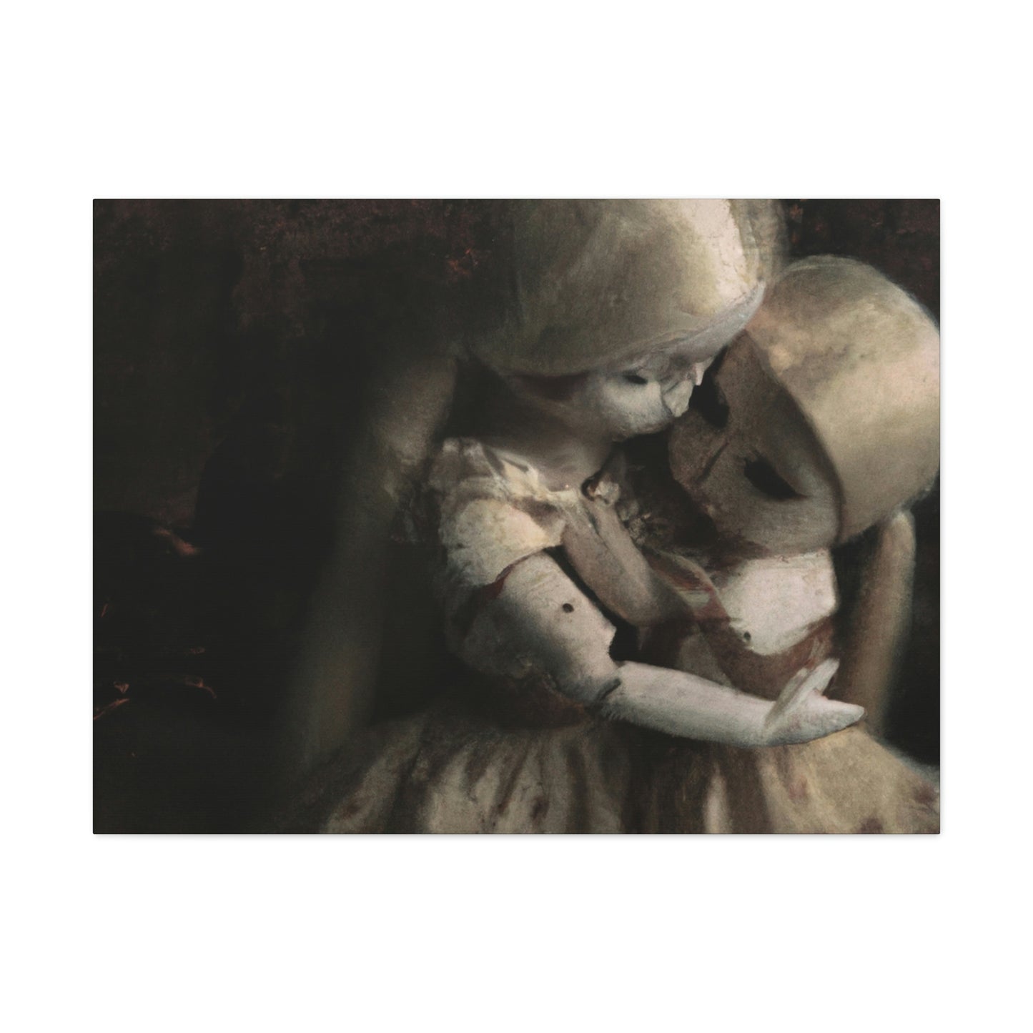 "A Melancholy Tango of Two Dolls" - The Alien Canva