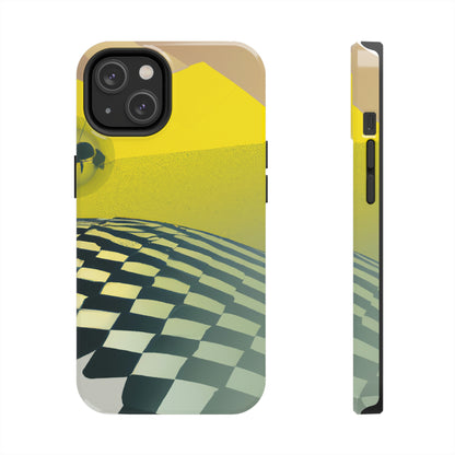 „Lost and Found in the Desert: A Bee's Journey“ – The Alien Tough Phone Cases