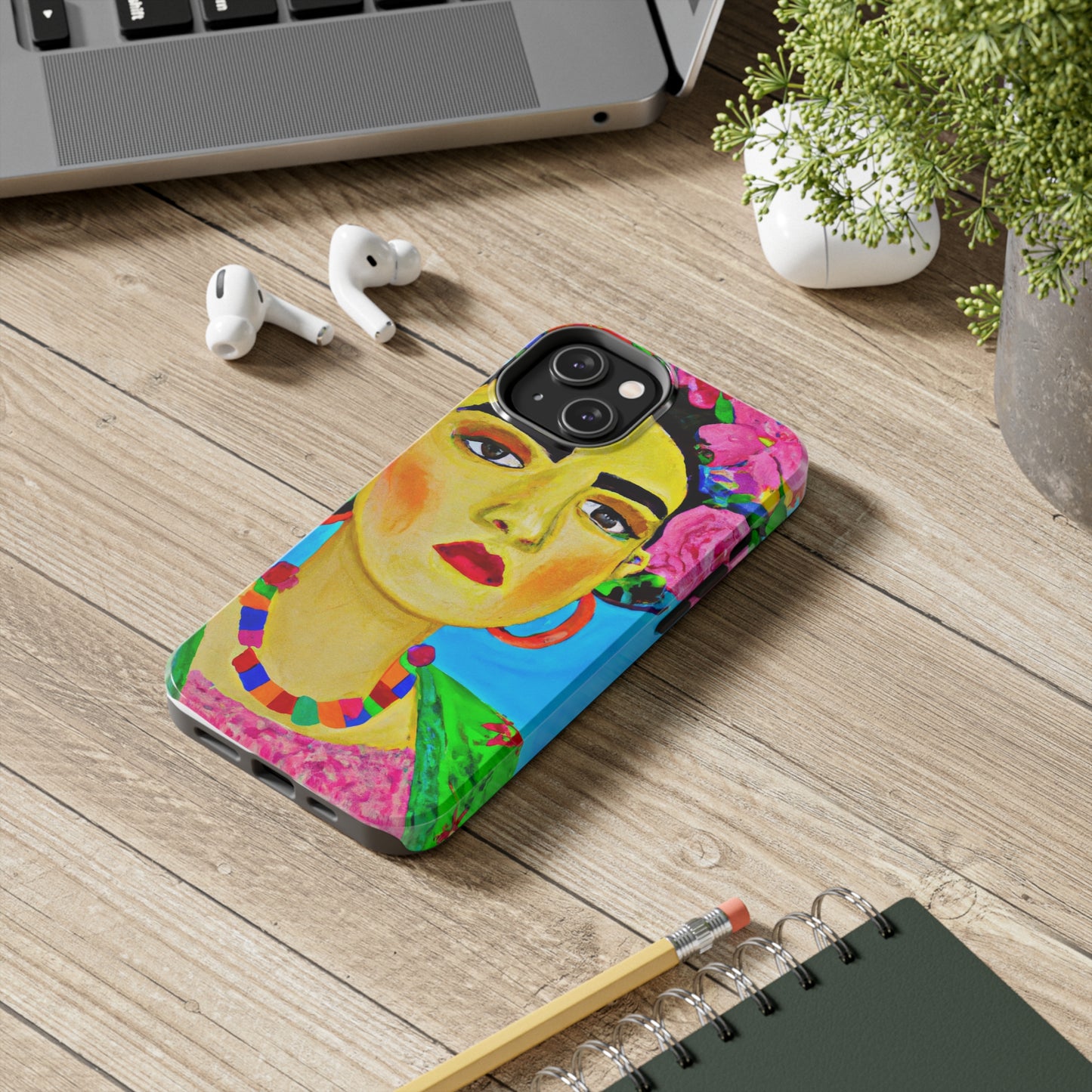 "Fierce and Free: Un tributo a las mujeres mexicanas inspirado en Frida Kahlo" - The Alien Tough Phone Cases