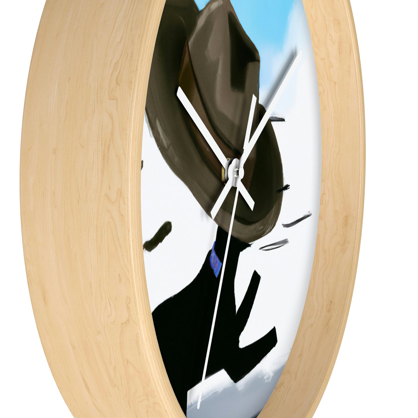 "The Hat Hunter" - The Alien Wall Clock