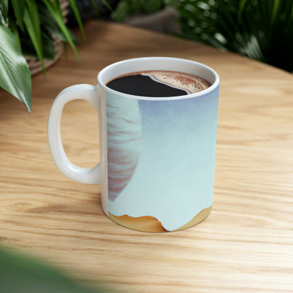 "Alone in an Unknown Galaxy" - The Alien Ceramic Mug 11 oz