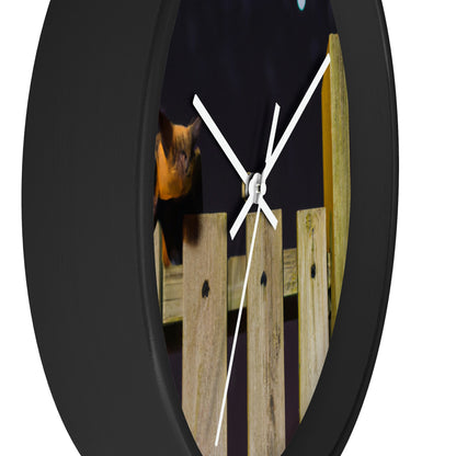 "A Silent Observer" - The Alien Wall Clock