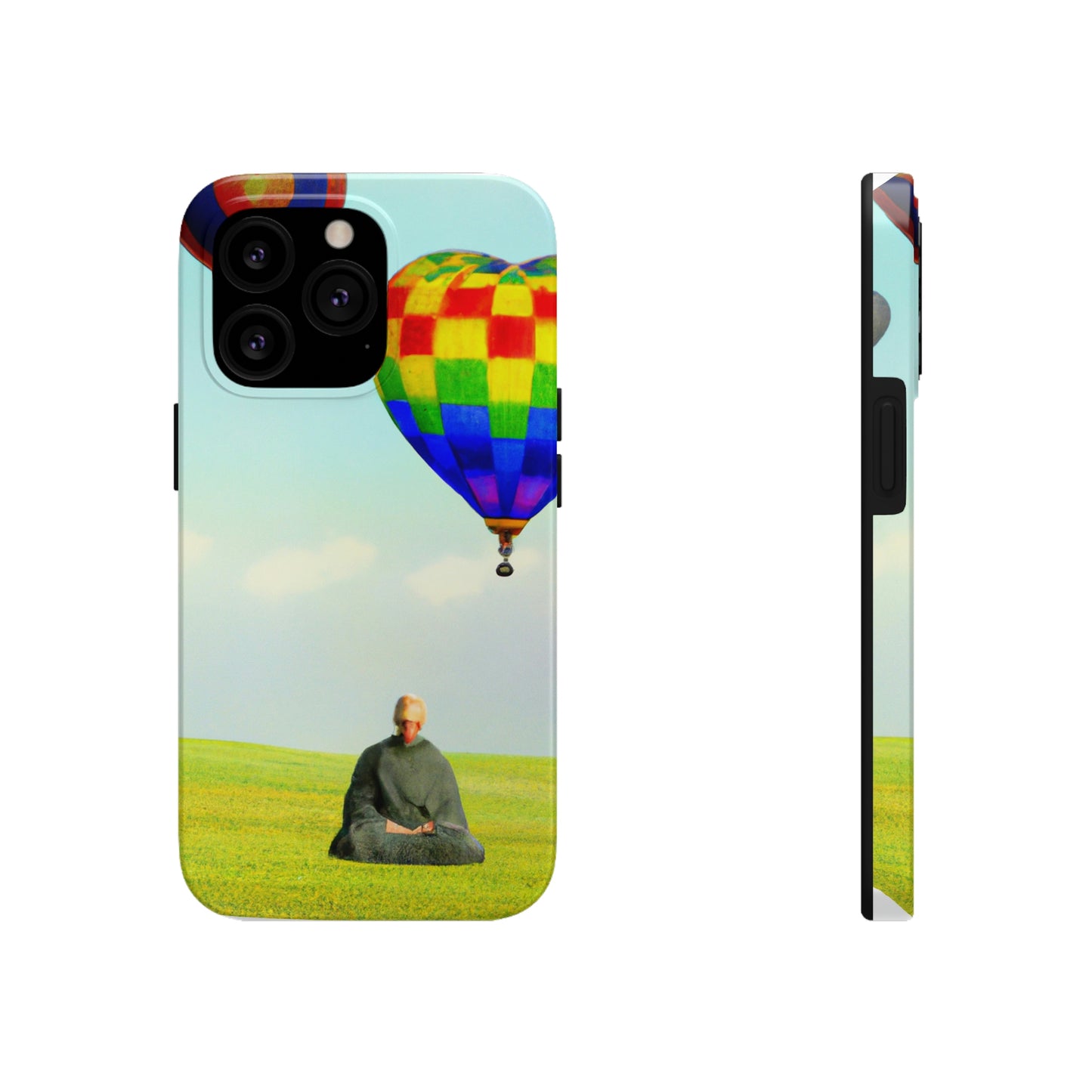 "Finding Stillness in the Sky" - The Alien Tough Phone Cases