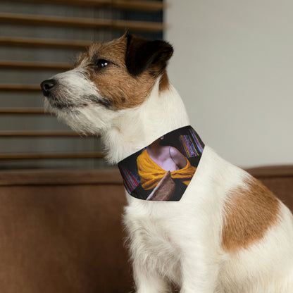 La biblioteca perdida del desván de los magister. - El collar de bandana para mascota alienígena