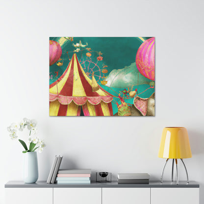 "The Fantastical Circus Journeys of the Magical Kingdom" - The Alien Canva