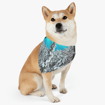 "Frostbitten Hero" - The Alien Pet Bandana Collar