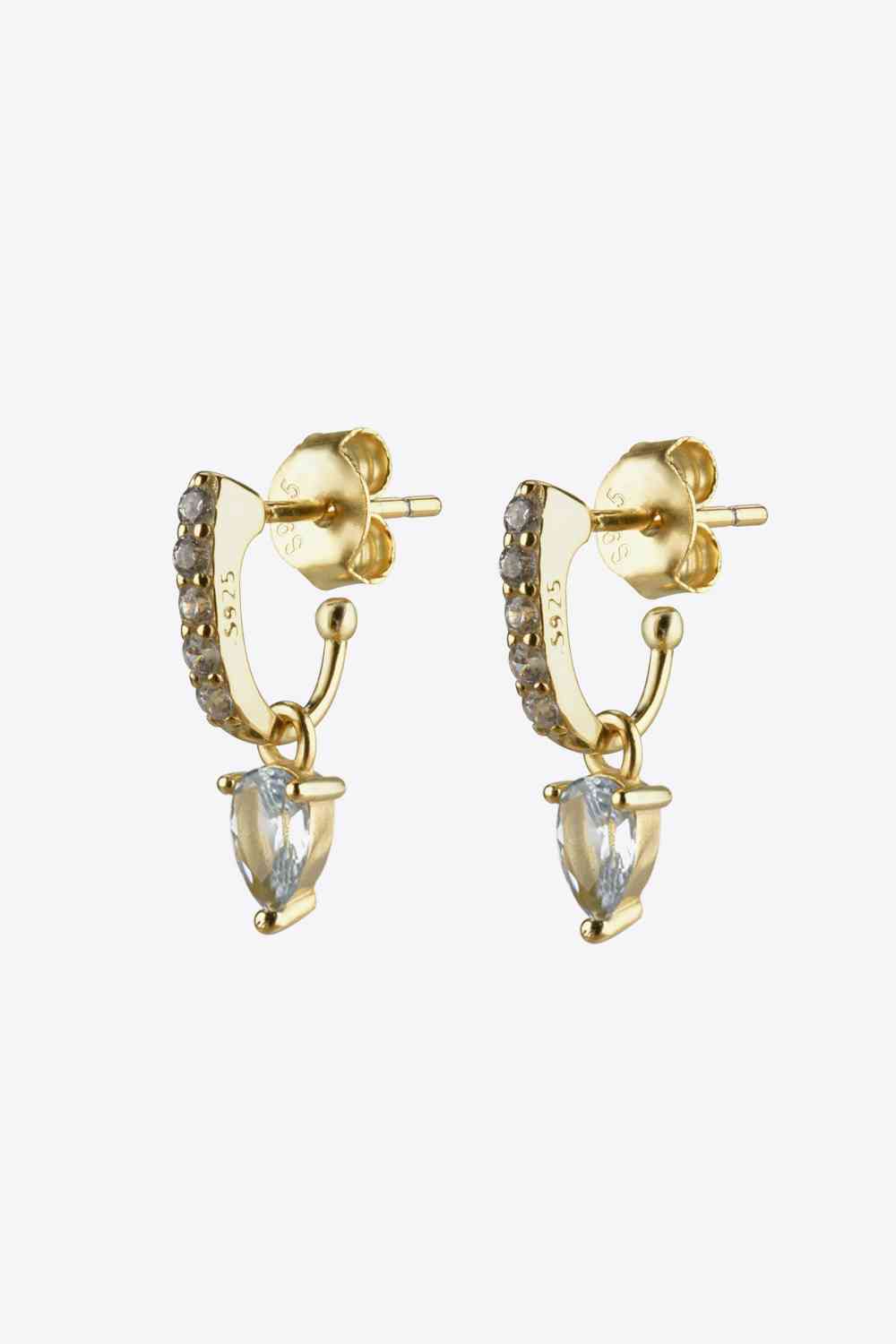 Opal-Ohrringe aus 925er-Sterlingsilber