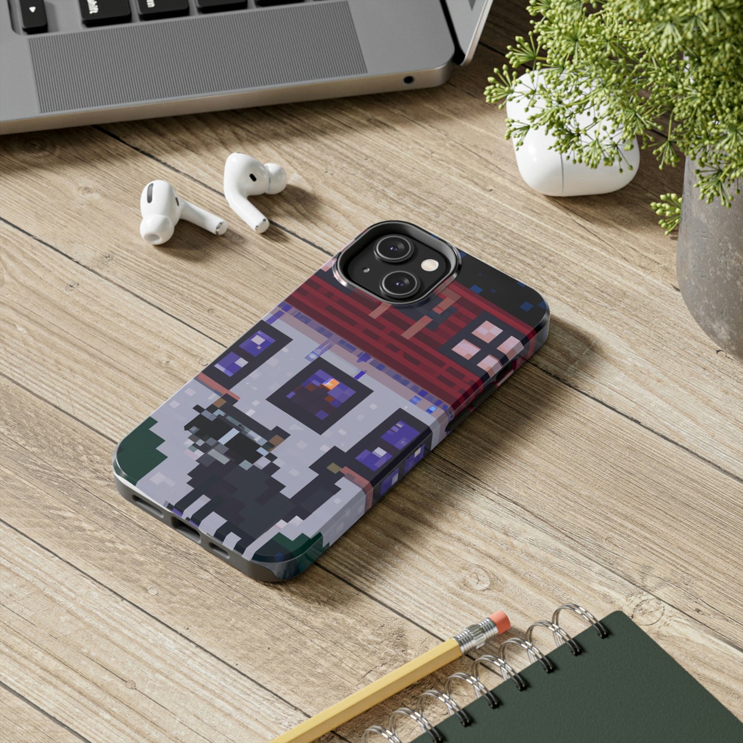 "Caper in the Mansion: A Raccoon's Adventure" - The Alien Tough Phone Cases