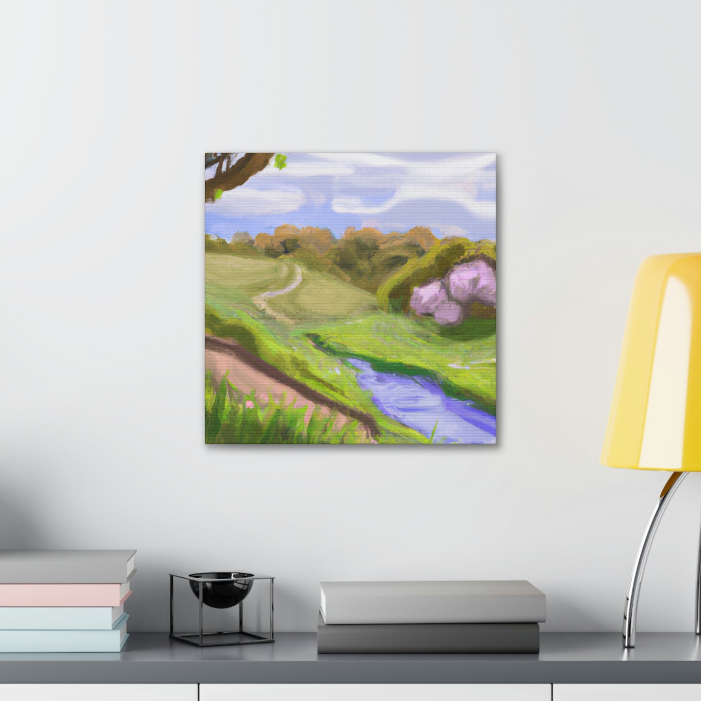 "Alive and Thriving: A Nature Painting" - Canvas