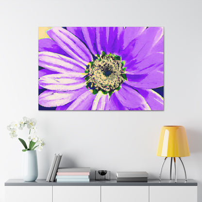 Purple Petals Popping: Create an Eye-Catching Daisy-Rose Fusion - The Alien Canva