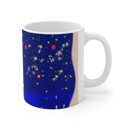 "A Spark of Solitude" - Taza de cerámica The Alien 11 oz