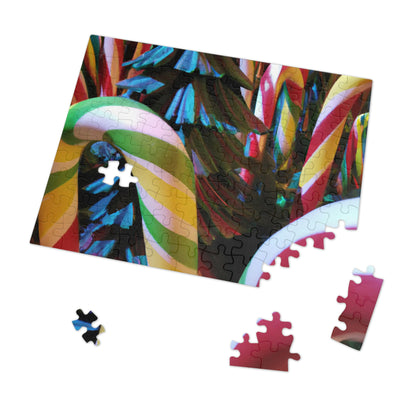 "Candy Cane Wonderland" - The Alien Jigsaw Puzzle