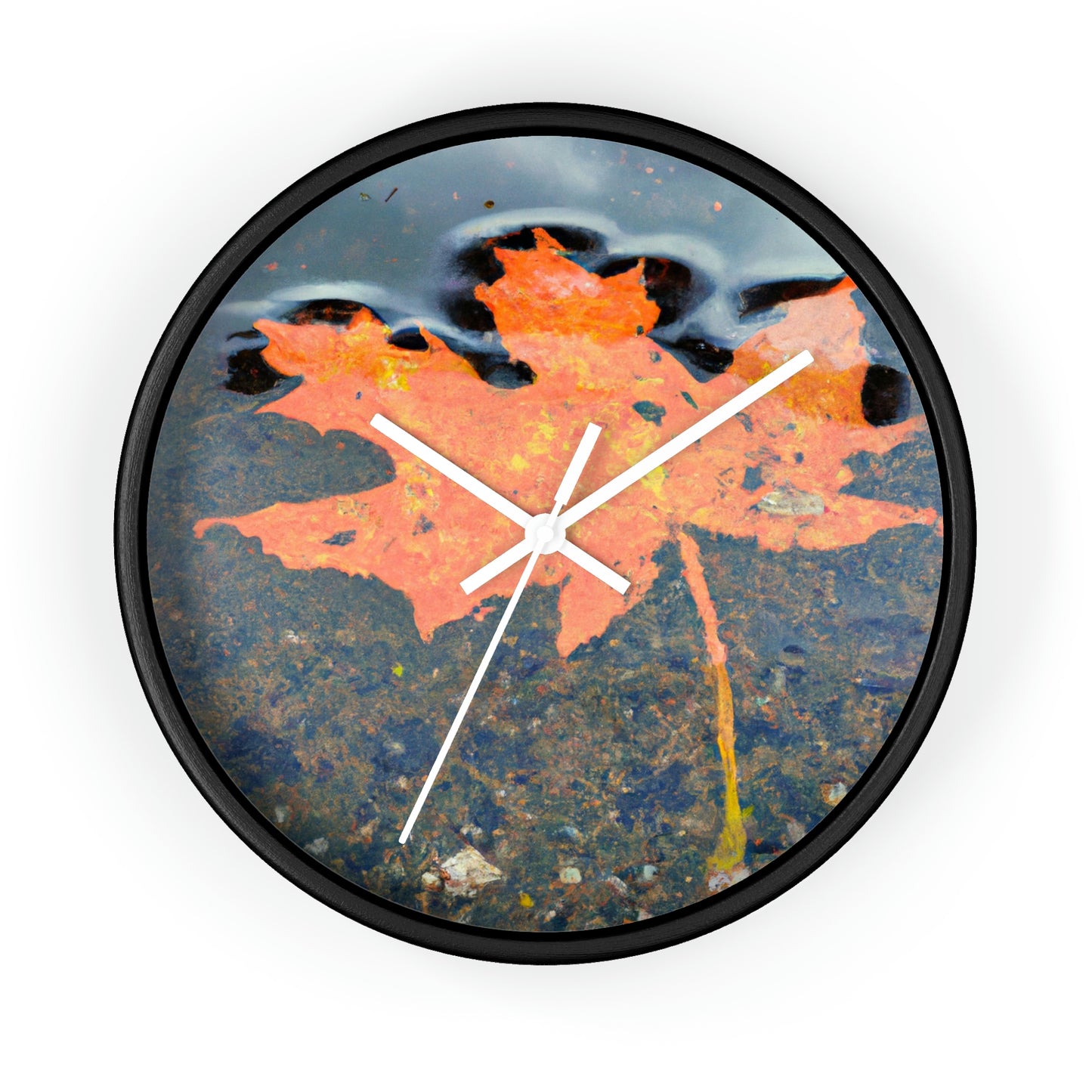 "Reflejos de otoño" - El reloj de pared alienígena