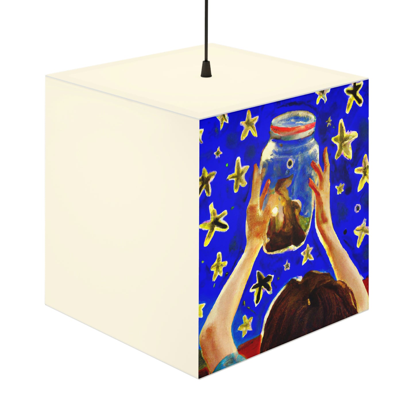 "A Jarful of Stardust" - Die Alien Light Cube Lampe