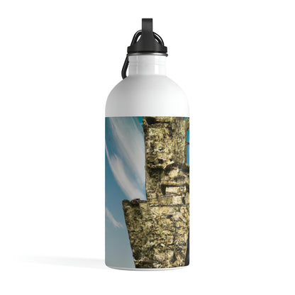 "A Sentinal Among Ruins: An Unstirred Owl's Perch" - The Alien Stainless Steel Water Bottle