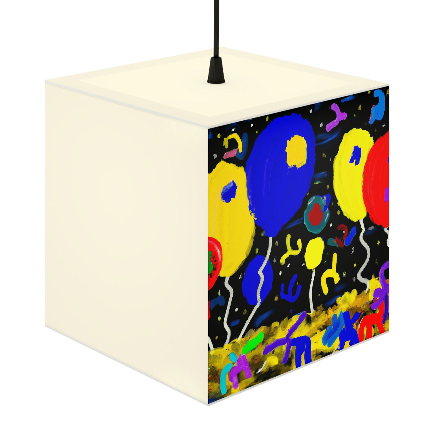 "A Starry Night Rainbow" - The Alien Light Cube Lamp