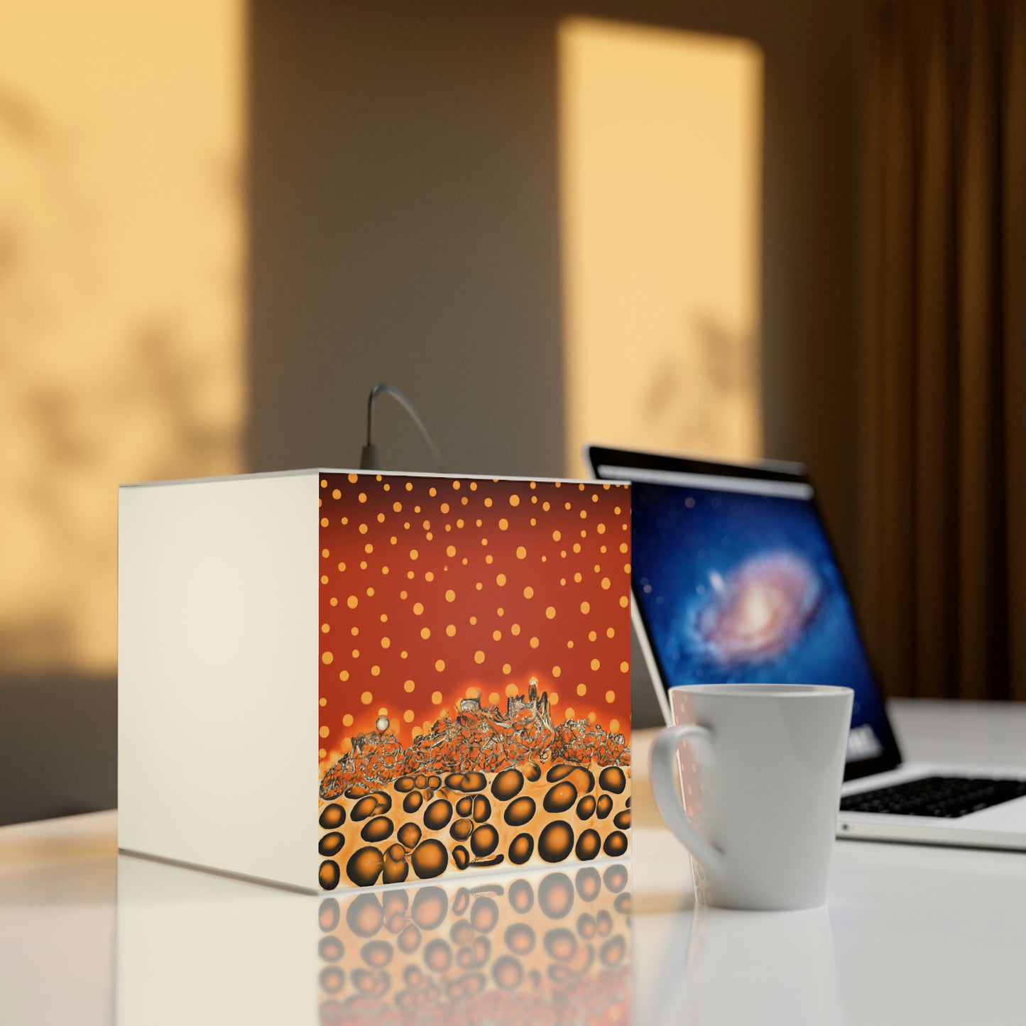 "Lost in the Sands of Time" - The Alien Light Cube Lamp