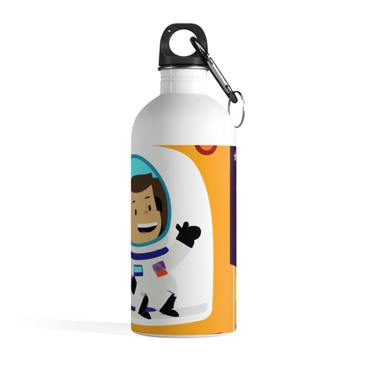 "A Voyage of Celestial Smiles" - The Alien Stainless Steel Water Bottle