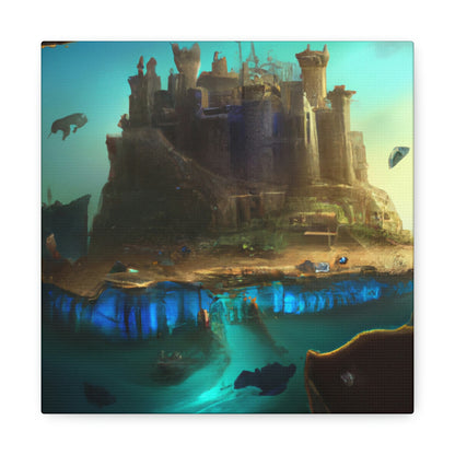 "The Hidden City Beneath the Sea" - The Alien Canva