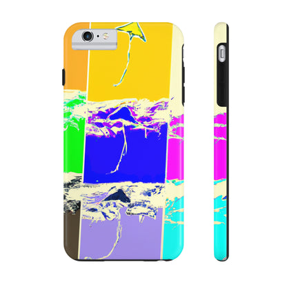 "Kites Aflatter in the Vibrant Sky" - Die Alien Tough Phone Cases