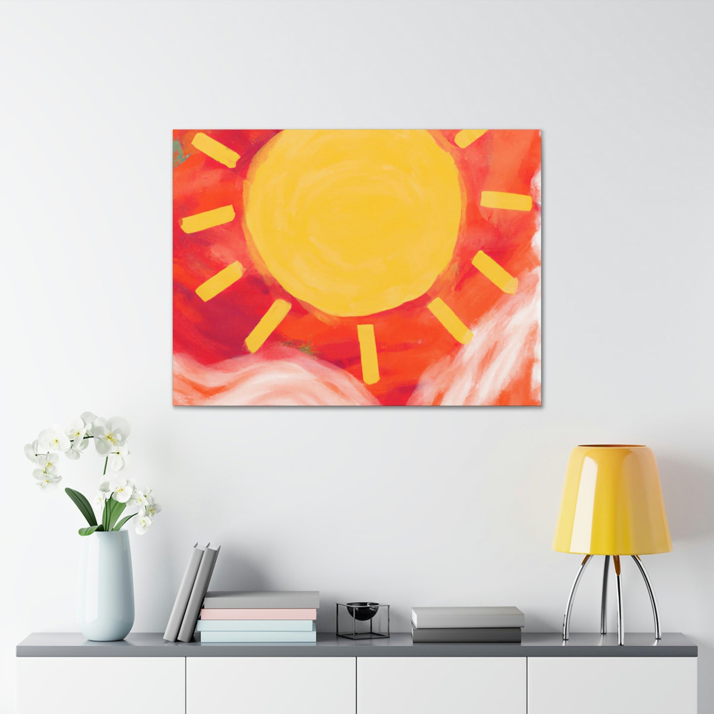 Sunrise Artist - Canvas