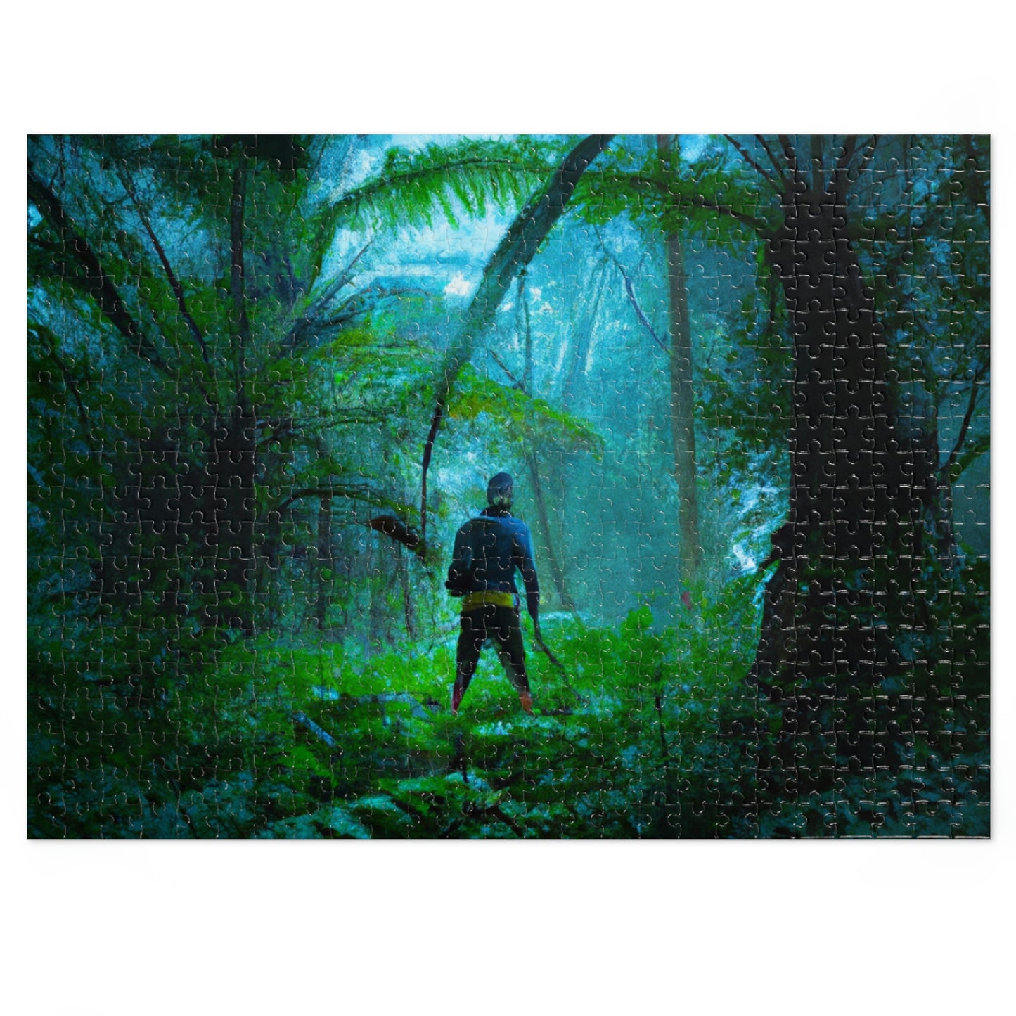 "Lost in the Unknown". - The Alien Jigsaw Puzzle